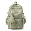 Schoolbag new schoolbag Korean version ins tooling trend couple casual backpack large capacity junior high school student backpack