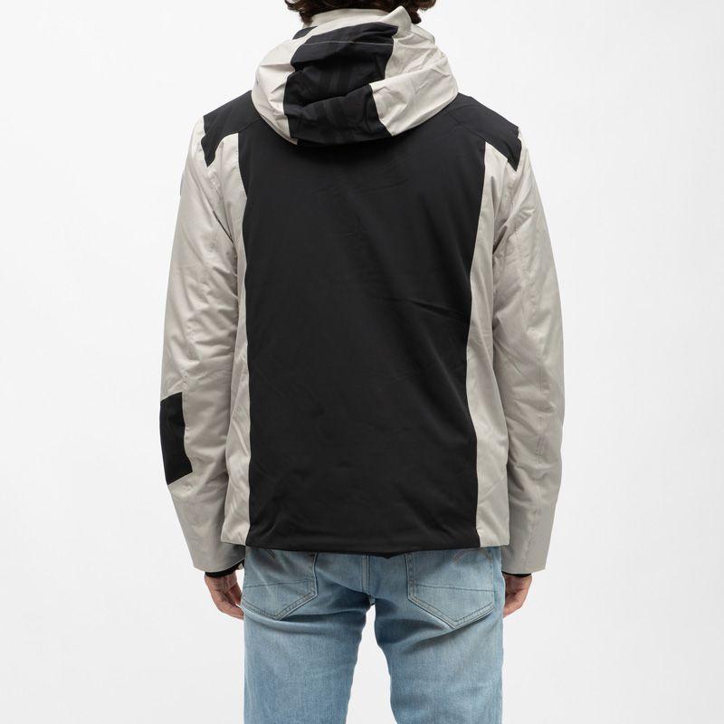 Men's ROSSIGNOL Two-zip Ski Jacket with Two-tone Hood