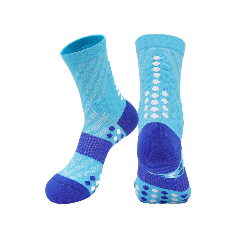2026 Cycling Socks Men's and Women's Hiking Sports Socks Running Socks Breathable Sweat-absorbing Medium Tube Professional Marathon Socks