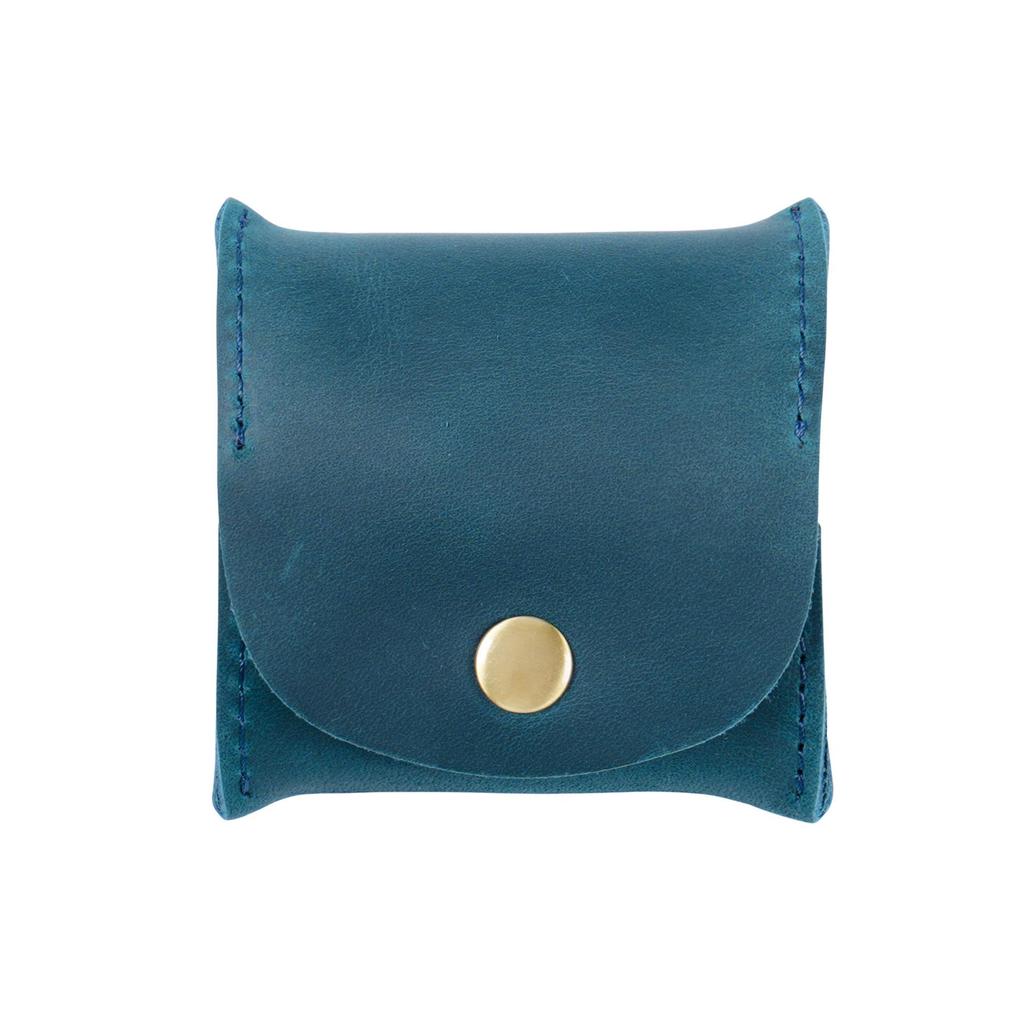 Genuine Leather Retro Mini Coin Purse & Key Holder, Handmade Card Pouch in Stock
