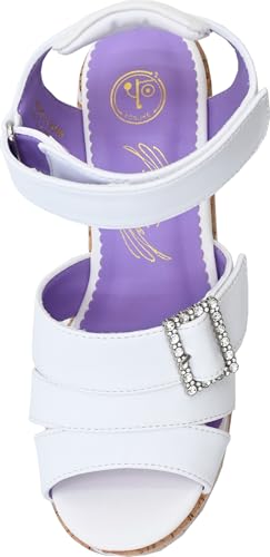 Yosuke Women's White Combination Sandals, Sizes 23.0cm-23.5cm, 4450044