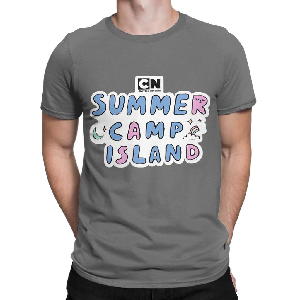Summer Camp Island logo Funny Graphic 100 Cotton TShirt summer camp island Tops Tees For Unisex