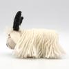 Tomo Corporation Nepalese Felt Animal Yak, White, Approx. 5 X 10 X 7cm (H), 10625-806-091
