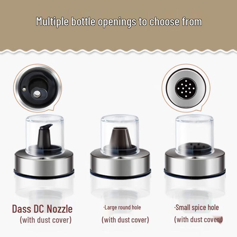 Rotating Seasoning Jar and Oil Bottle Set