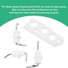 Easy Installation Flame Rod Electrode Set Ignition Electrode Replacement Part Set Suitable for Water Heater Models