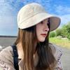 Women'S Solid Color Bucket Hat, Sunscreen Outdoor Sports Casual Bucket Hat, Ideal Choice For Gifts