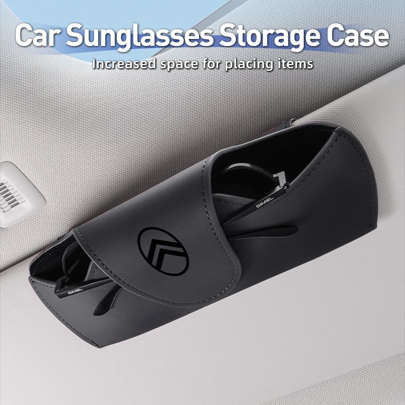 Leder Auto Brillenbox Sonnenbrillen Aufbewahrungs Halter Für Citroen C4 C3 C1 C2 Berlingo Celysee Cactus Picasso Aircross Saxo Grand