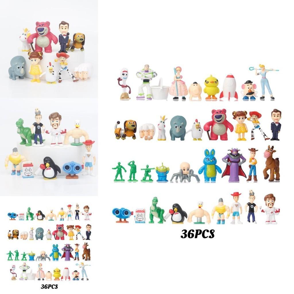 Toy Story 4 Collectible Figures Set Includes Woody, Buzz Lightyear, And More!