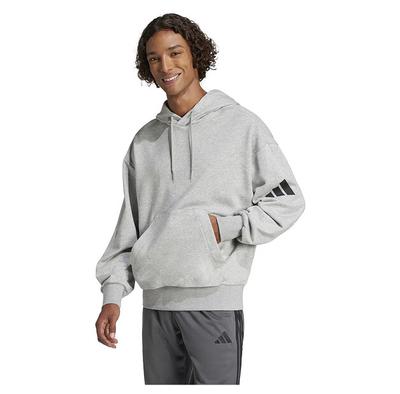 adidas Essentials Loose Fit 3 Bar Logo French Terry Hoodie
