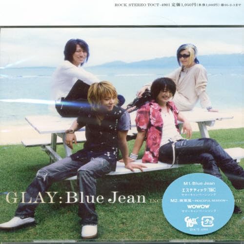 

CD GLAY, TAKURO; MASAHIDE SAKUMA - BLUE JEAN TOCT4901PROMO Japan ObiJapanese Pop/Rock Used