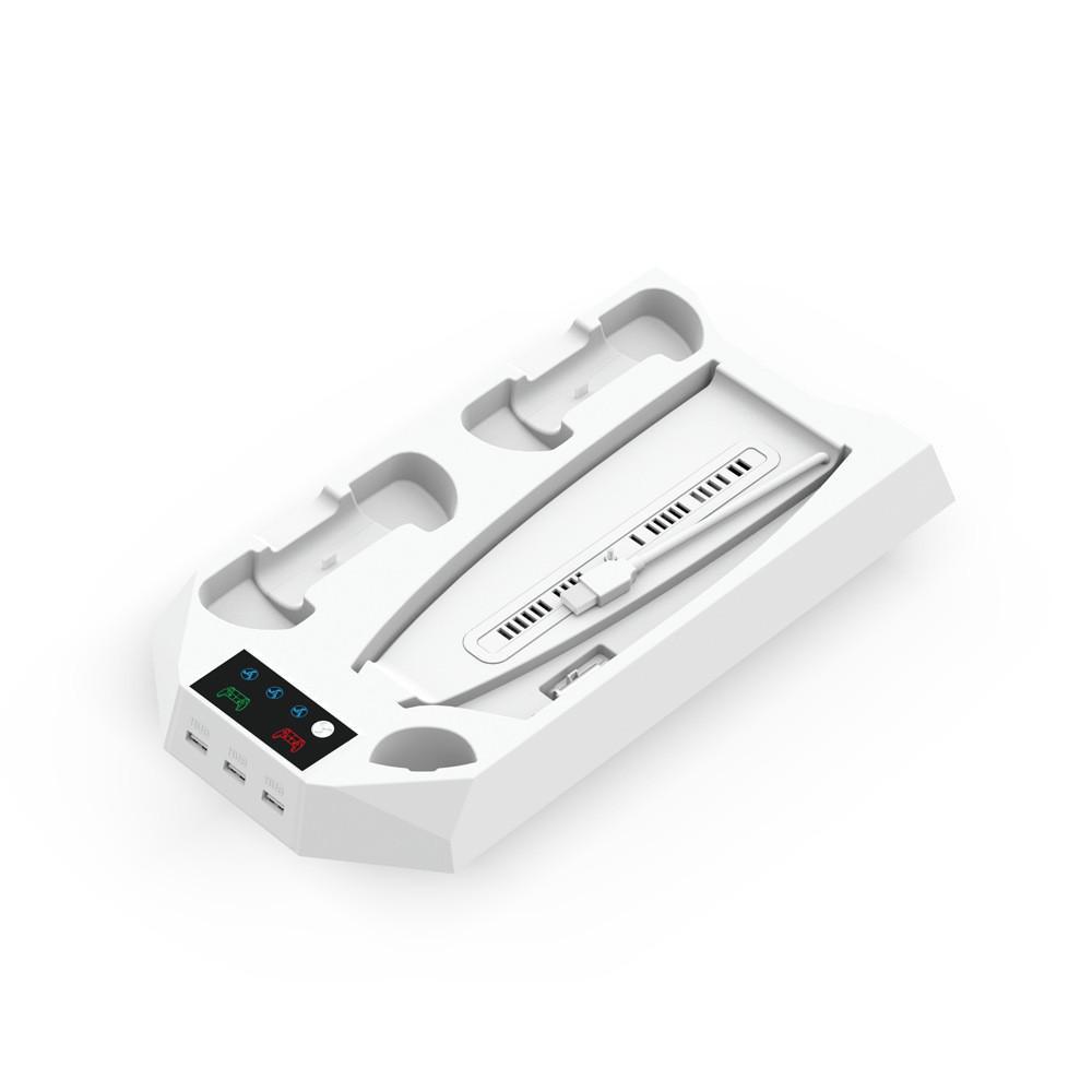 

Охлаждающий кронштейн и многофункциональная подставка для зарядки PS5 Pro/Slim PS5 YH-55 белый