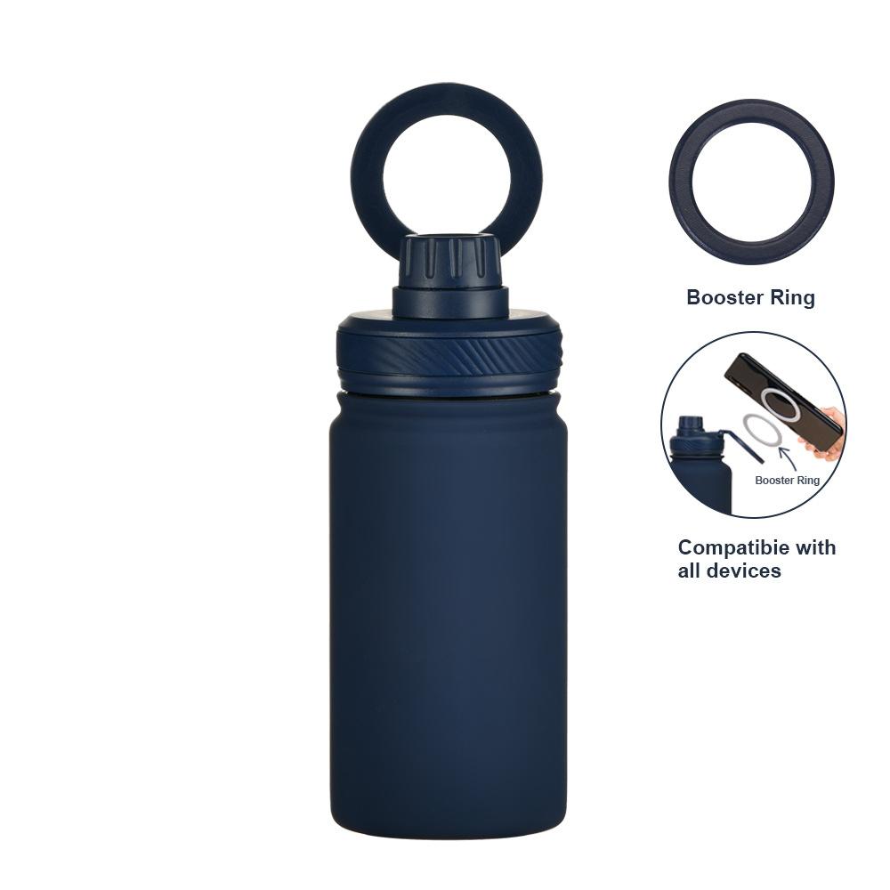 350Ml Stainless Steel Sports Water Cup Wide Mouth Portable Bottle 316L Magnetic Thermos Cup