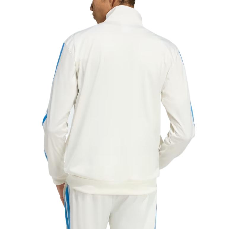 Adidas Track Jackets Men's Ecru Stand Collar Moderate Other KC1383
