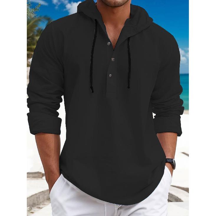 New Versatile Daily Business Spring And Autumn Men'S Men'S Standing Collar Long Sleeved Casual Outdoor Hoodie Jacquard Knitted Sweater