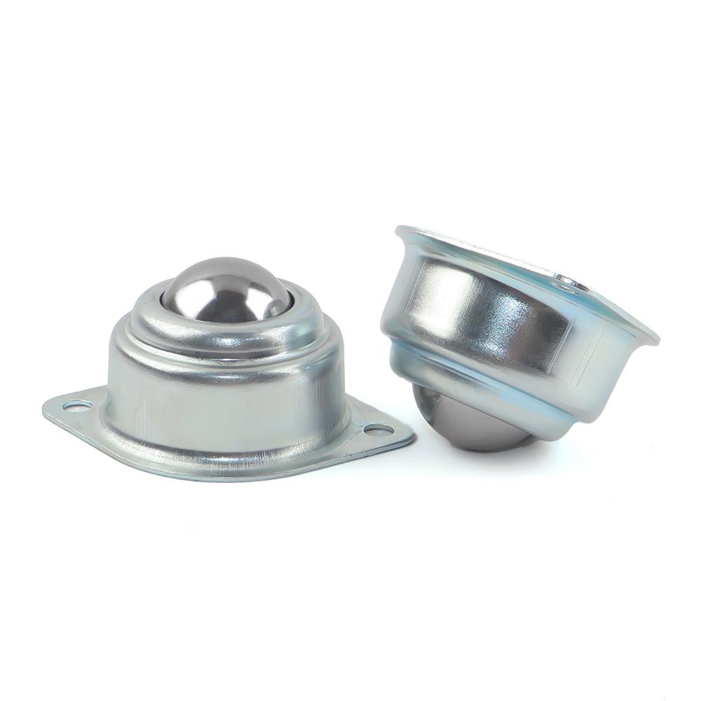 2pcs Flange Mounted Ball Caster, Omni-Directional Ball Bearing for Conveyor