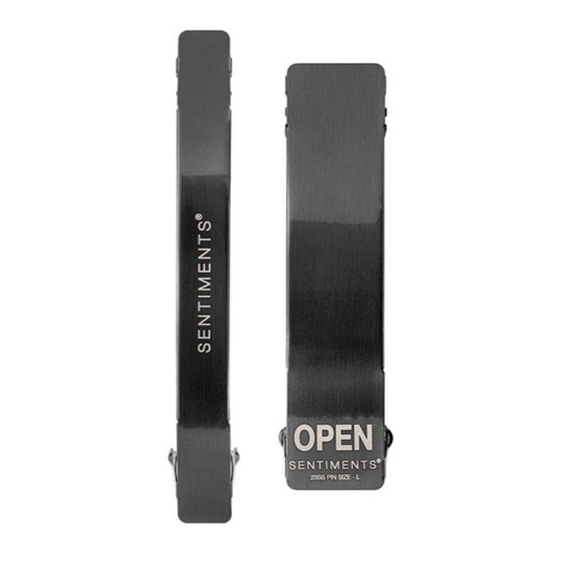 

SENTIMENTS NO.372 [BLACK] HAIR OPEN PIN 2SET Black