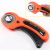 45mm Sewing Rotary Cutter Safe Lock Incisive Fabric Quilting Roller Cutter for Cloth Rubber Leather