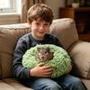 Fluffy Hamster Bed Plush Cozy Sleep Pad Soft Warm Cushion Pet Bed for Small Animals Guinea Pig Chinchilla Hedgehog