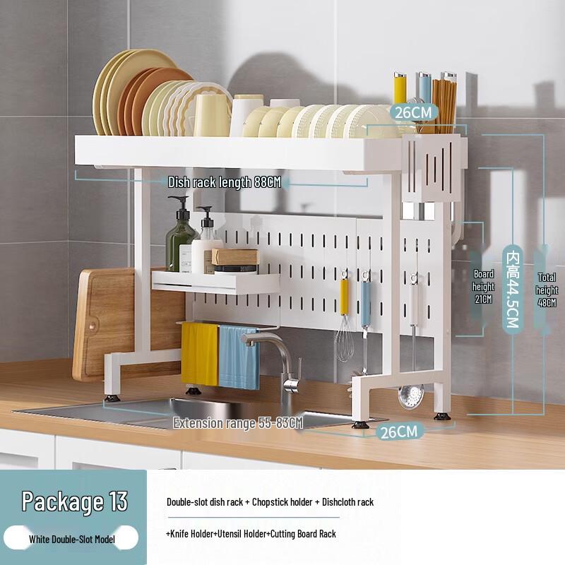 Bieying Kitchen Sink Dish Drying Rack