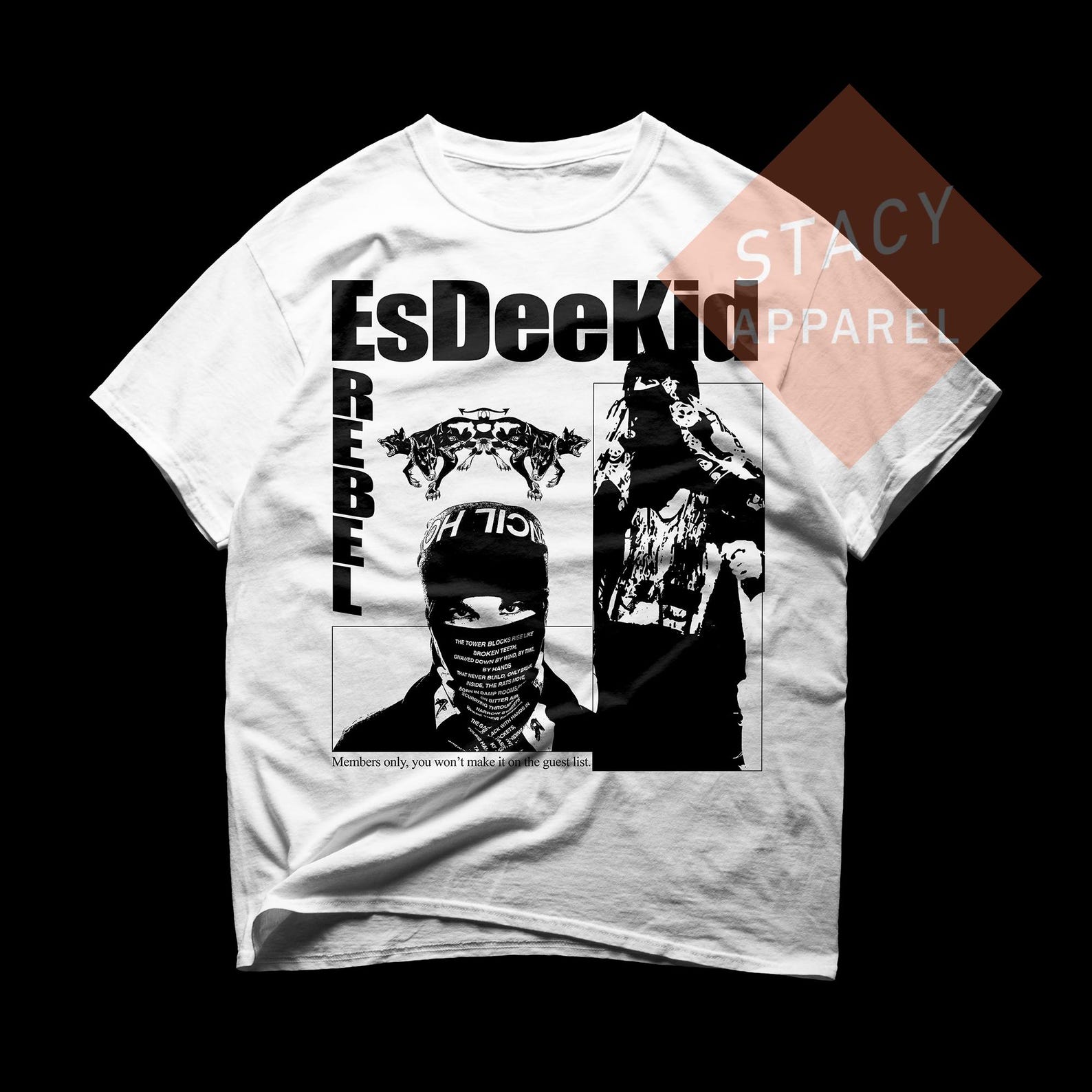 Limited EsDeeKid Unisex T-shirt - Rebel Inspired Heavy Cotton Tee 3XL