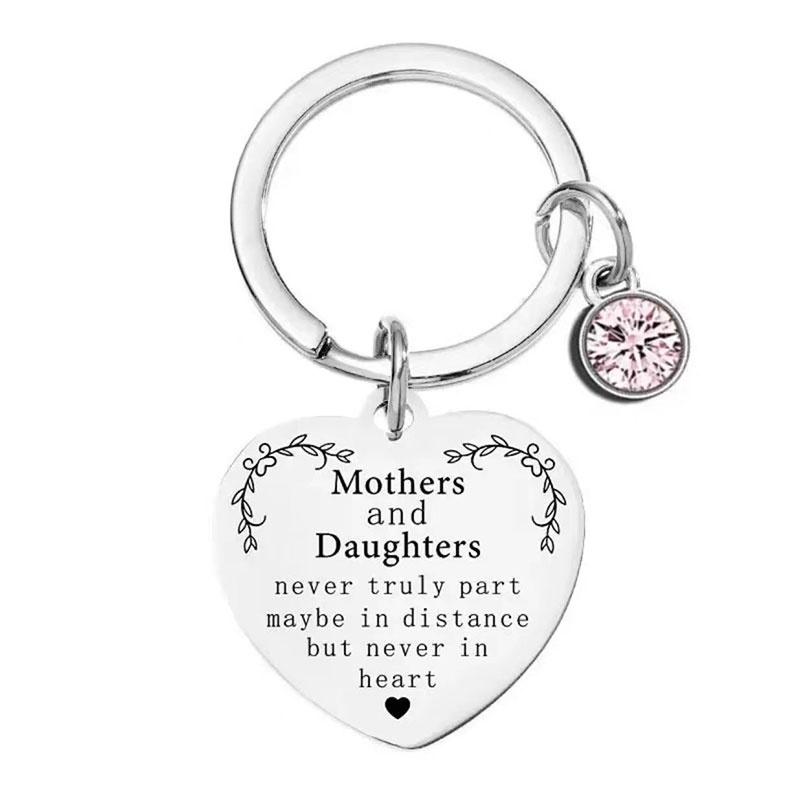 Keychain Steel Stainless Keyring Christmas Friendship Gifts Backpack Pendant