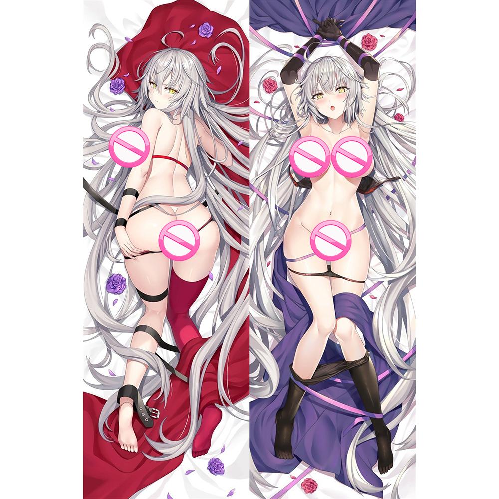 Dakimakura Anime Fate Grand Order Jeanne D'arc Full Body Pillow Double-sided Print Life-size Pillowcase Cover