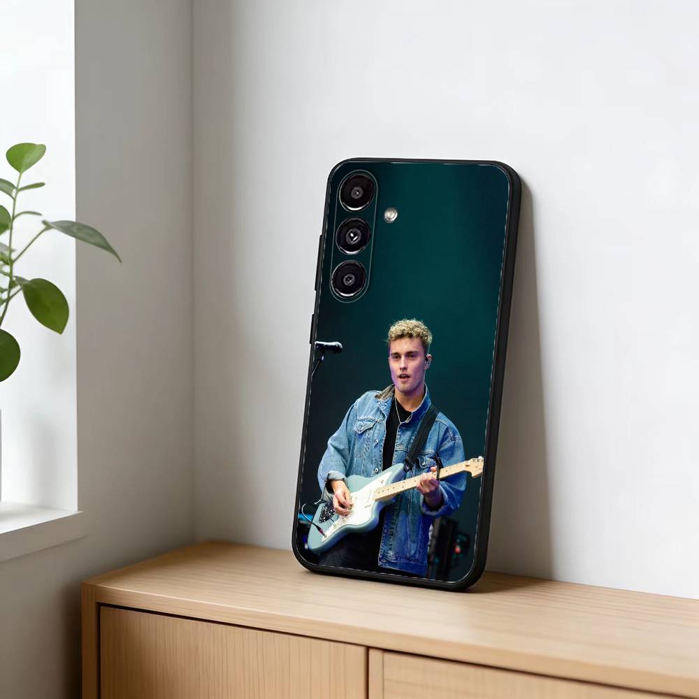 S-sam fender Phone Case For Samsung Galaxy A20,21s,22,31,32,52,53,72,73,80,91 Soft Black Shell