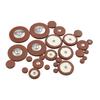 Saxophone Leathers Pads Button Leathers Pads Replacement Sax Leathers Cushion