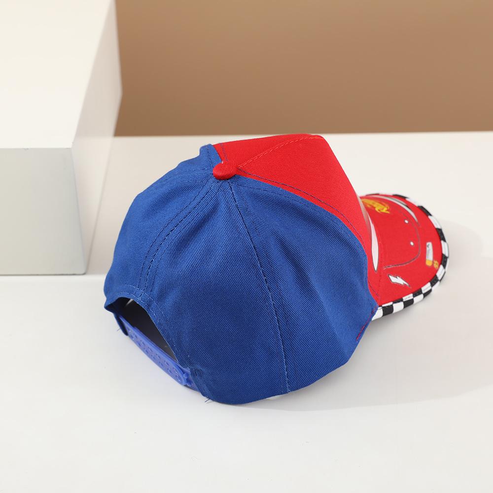 Hat Children'S Car Cartoon Baseball Cap Street Visor Spring And Autumn Boys And Girls Cap