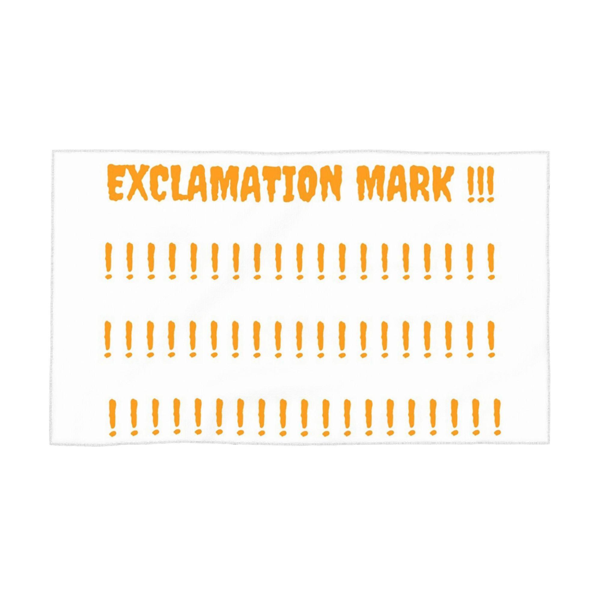 

Exclamation Mark Alert The World For Upcoming Future Soft Face Towel Quick Dry Pool Bath Cotton Towels Absorbent W40*H60(CM)