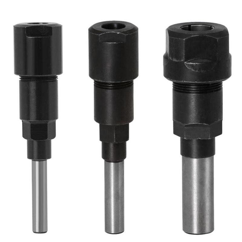 Prodlužovací tyč kleštiny pro frézku, prodlužovací tyč pro gravírovací stroj, stopka 1/4" 8 mm 12 mm 1/2"