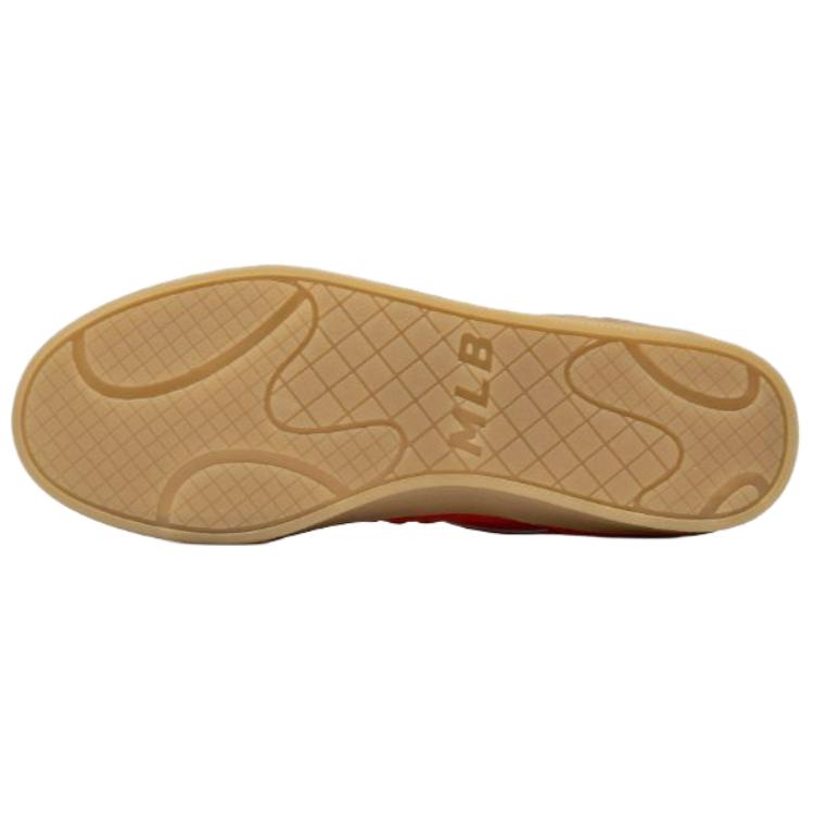 MLB New York Yankees Lightweight Anti Slip Low top Skateboard Shoes Unisex Red 3ASXCB26N-50RDS