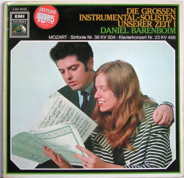 

LP Record DANIEL BARENBOIM - Mozart: The Great Instrumental Solo 1C04700722 ELECTROLA Germany Classical Used