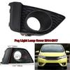 1x Right Front Bumper Bezel Fog Light Lamp Cover With Hole Compatible With Honda