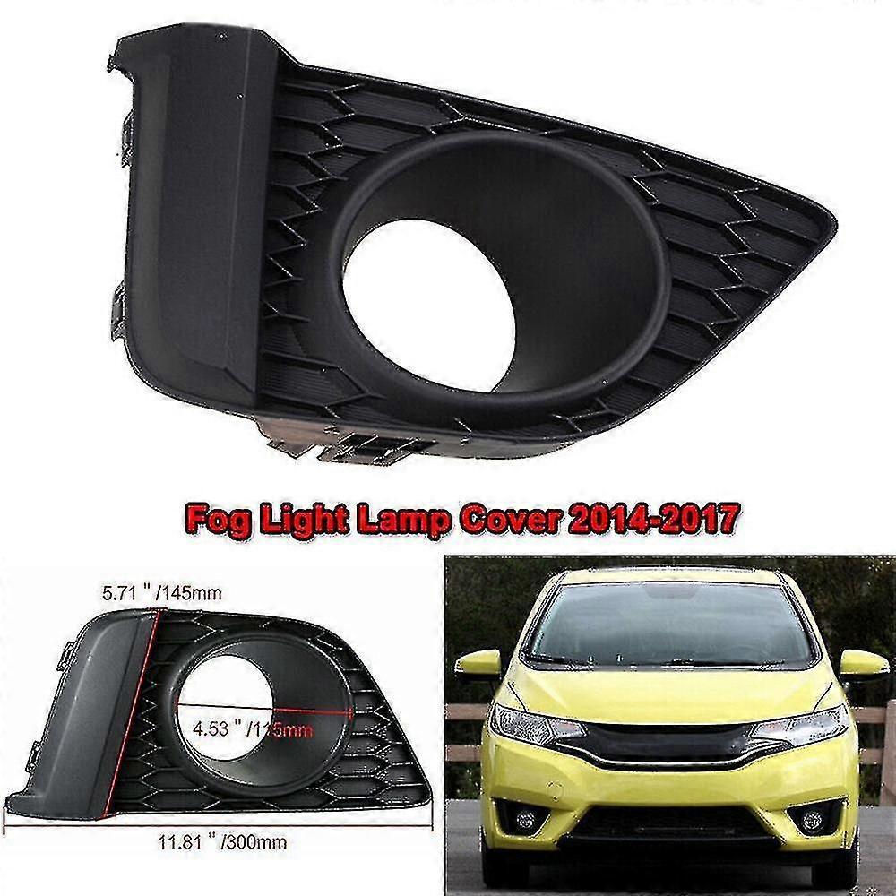 1x Right Front Bumper Bezel Fog Light Lamp Cover With Hole Compatible With Honda