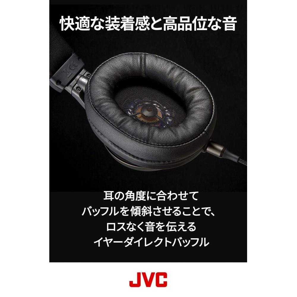 JVC Sealed Headphones CLASS-S WOOD Series High Resolution Compatible HA-SW01