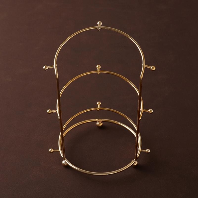 Bridal Hairband Chinese Rockhopper Tiara Jewelry Rack Crown Hair Accessories Placed Props 2 Layer 3 Layer Display Rack