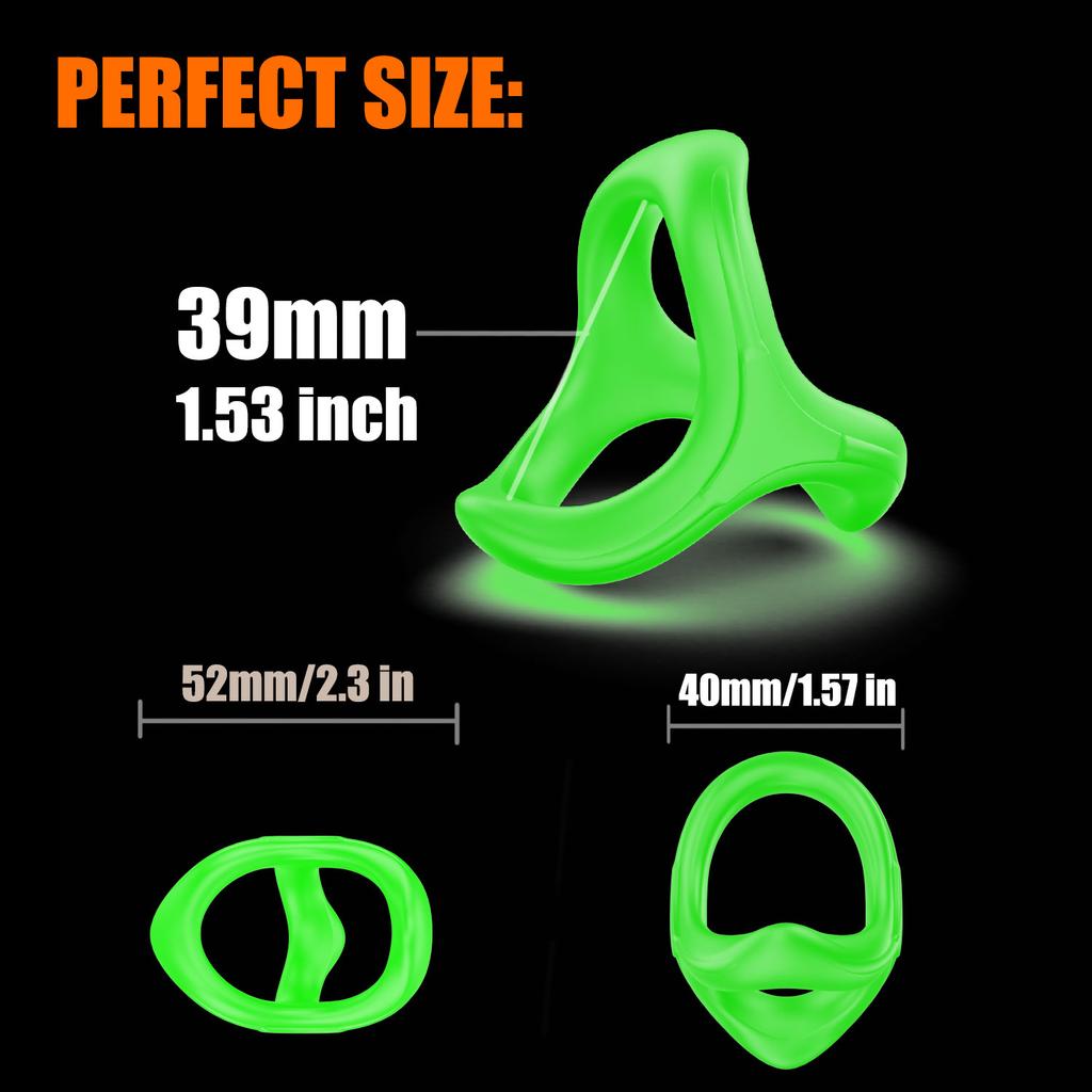 Silicone Semen Lock Ring Male Penis Ring Reusable Delay Ejaculation Lasting Scrotum Lock Ring Sex Toys for Men Adult Products