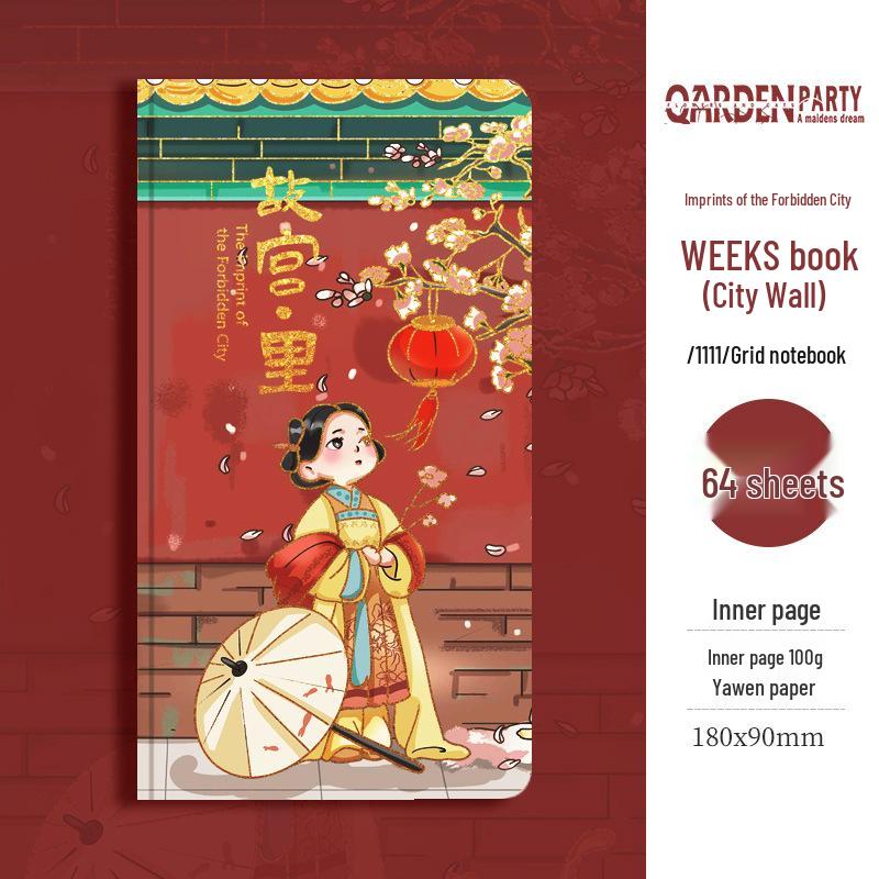 Free Shipping: High-Value Cartoon Student Planner & Grid Journal Diary