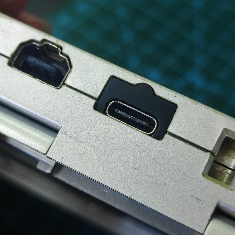 Gbasp Typec Port Nabíjecí port Pro Gbasp Usb-C W. Příslušenství pro audio modifikaci Gameboy Advance Sp Gba Sp