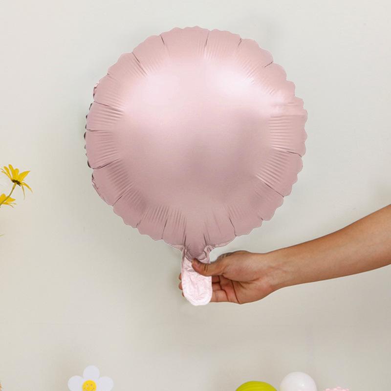 18-Inch Heart-Shaped Aluminum Film Aluminum Foil Balloon Celebrates Wedding, Valentine'S Day Confession, Party Decoration Scene Arrangement