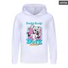 Girls Versatile Printed Comfortable Hooded Sweater Casual Loose Hoodies Sweatshirts Girls