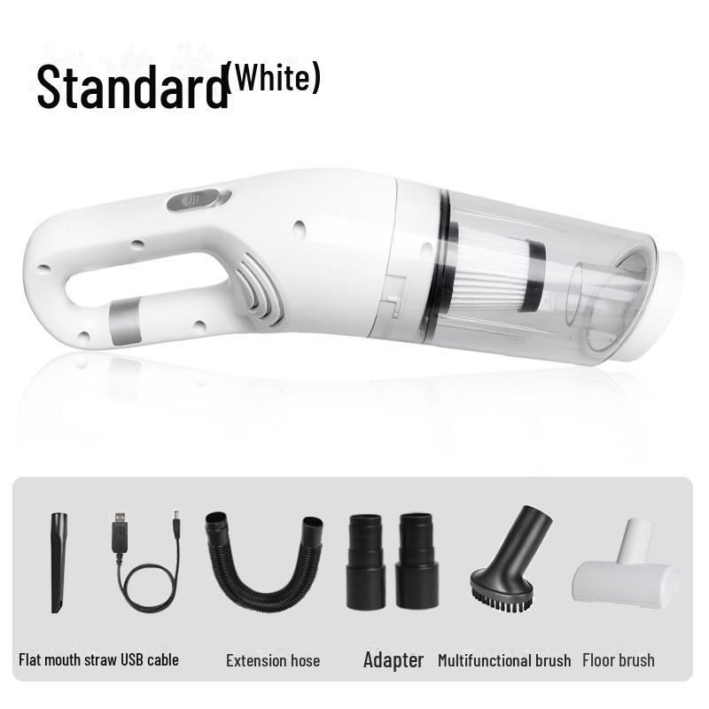 Compact Portable Car Vacuum Cleaner with High Suction Power