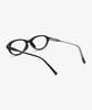 Seutailwokeu Black Oval Sw Horn 06 Bk Stylework Eyeglass Frames