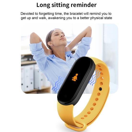 Smart Watch Touch Life Waterproof Health Screen Sleep-Monitoring Monitoring Multilingual Display Colorful Screen