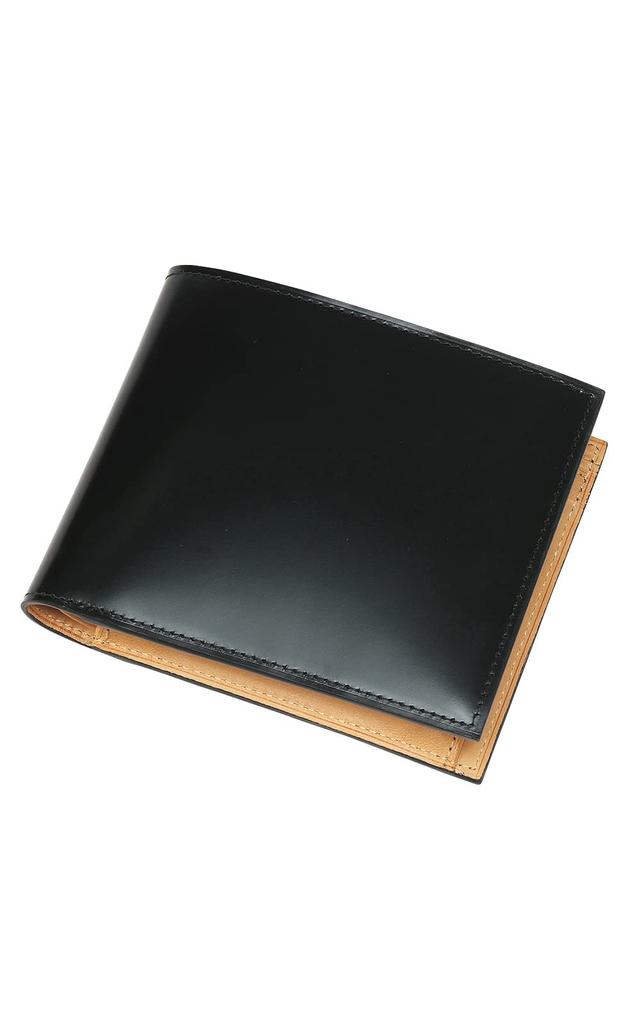 Kerl Portefeuille Cordovan Portefeuille Porte-Monnaie Gravure de Nom Gratuit Kerl Cadeau d'anniversaire [Glücklicher Kerl] Glücklicher Bi-Fold Homme Glücklicher