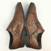 Perfect Suit Factory Made in Japan Double Monk Strap Business Shoes Brown Size 25.5(USED)
