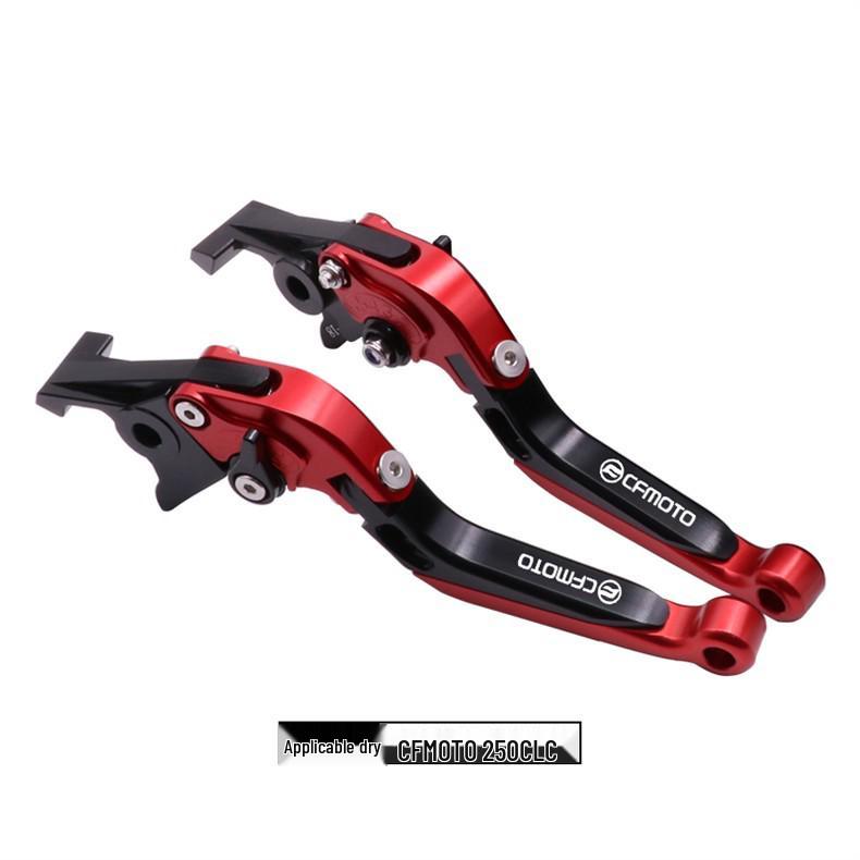 CFMOTO 250CLC Aluminum Folding Brake Clutch Levers with Anti-fall Pull Rod Grips