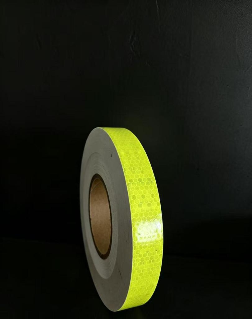 PVC Crystal Color Grid Reflective Car Safety Tape - Nighttime Anti-collision Reflective Stickers