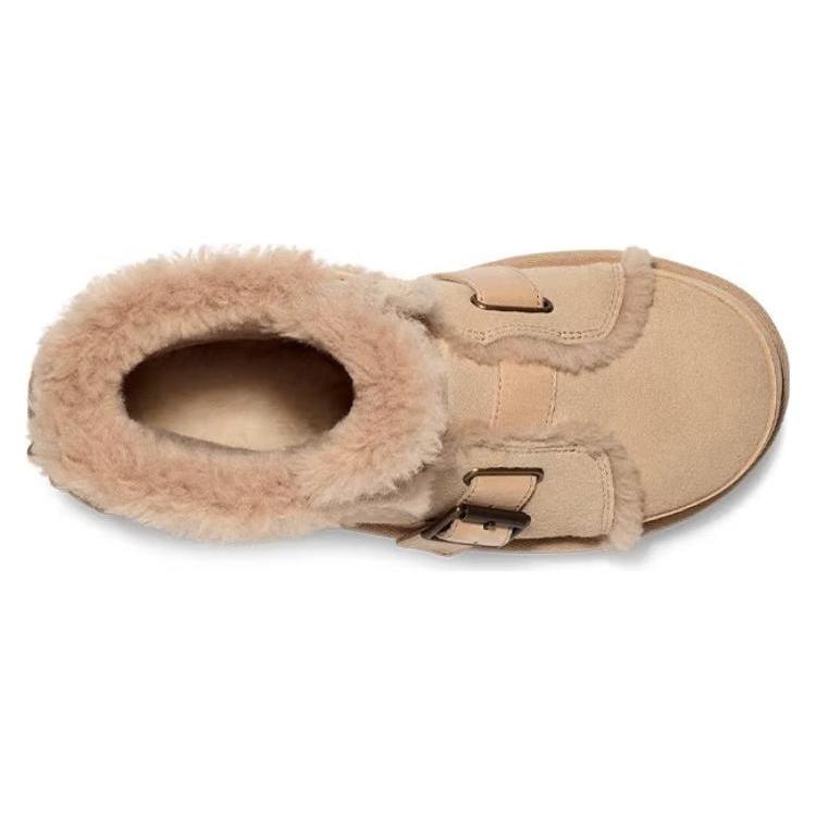 New UGG Dune Mini Buckle Boot 'Sawdust' Women's 1119431-SWD